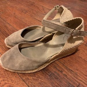 Toni Pons Lloret - Taupe Espadrille Wedge - 7.5/38